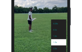 Play, pause & view your videos in slow motion